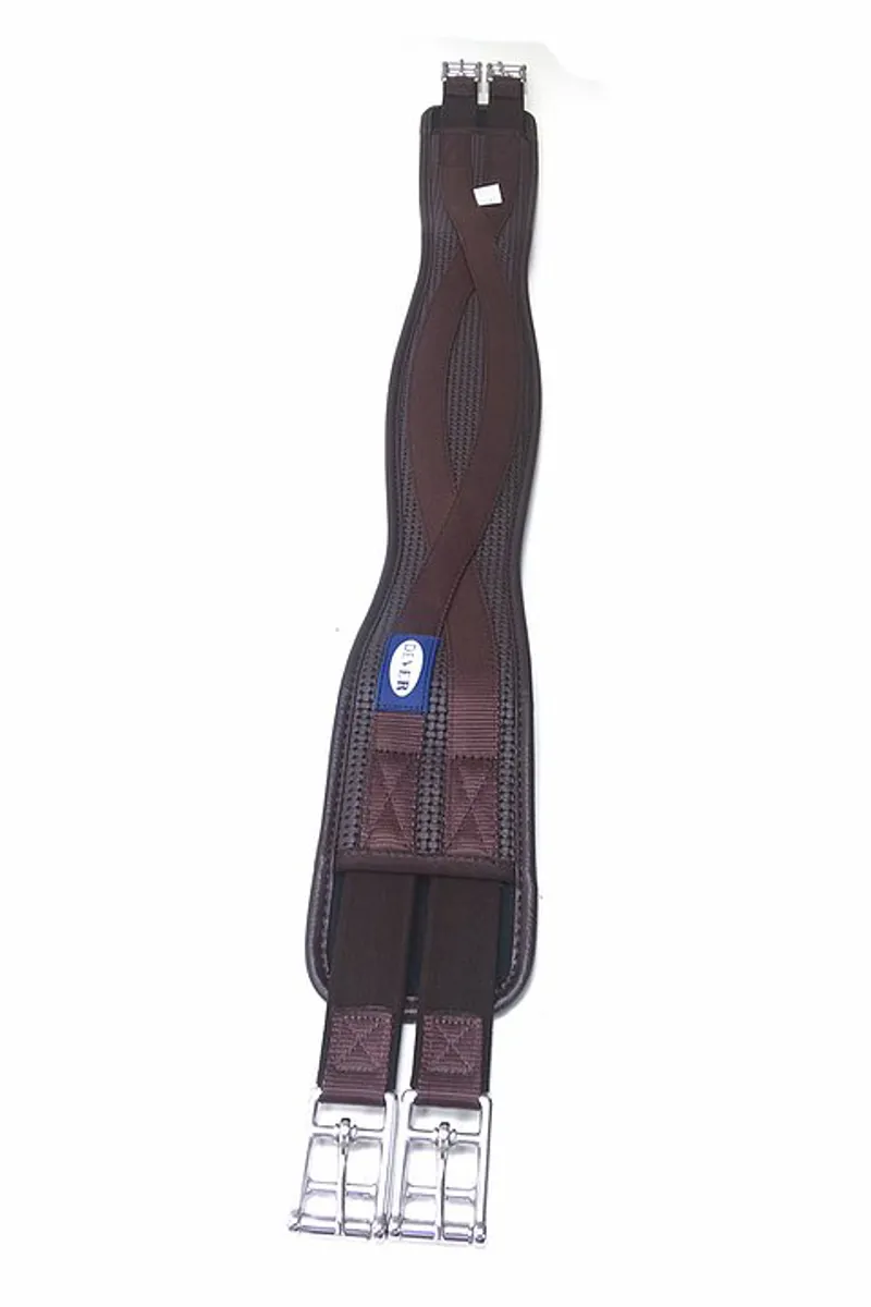 Dever GP Comfort Girth Elasticated Brown